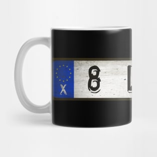 Blur Car license plates Mug